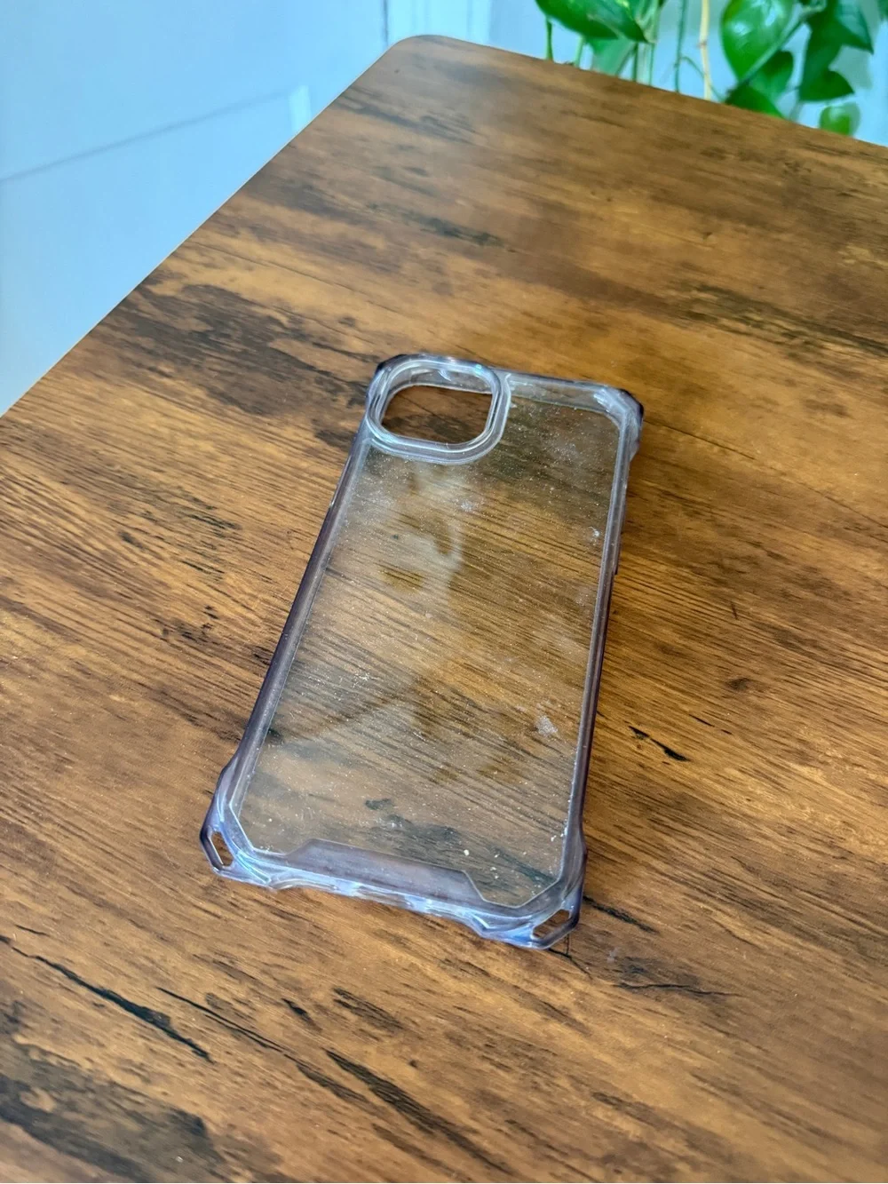 Clear Heavy Duty Phone Case 6.5” x 3” with Reinforced Corners